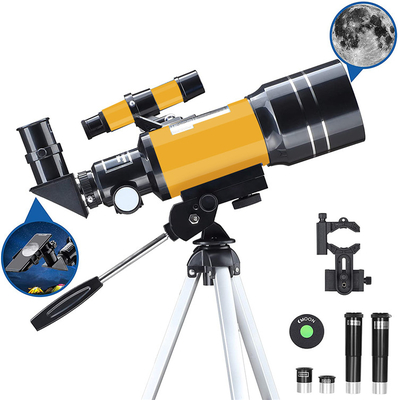 Telescopio del refractor de Eyepice 70x300m m para la astronomía