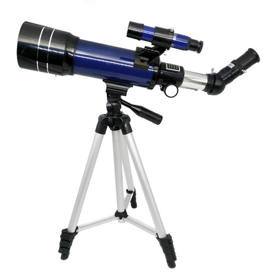 Telescopios del refractor de los principiantes 70m m de los niños para la astronomía con el adaptador del teléfono