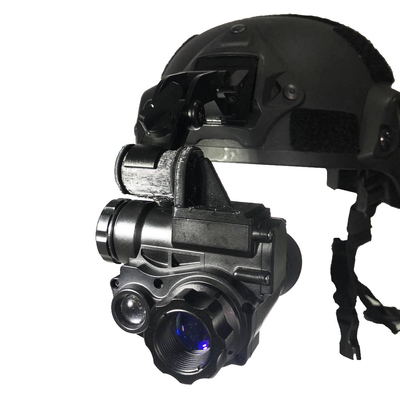 Dispositivo infrarrojo montado casco de Digitaces del monóculo de la visión nocturna con la exhibición de OLED