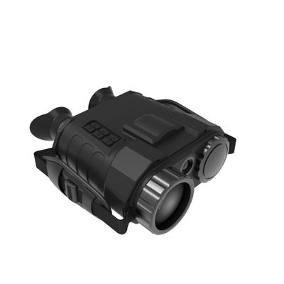 Lente ligera doble binocular 50m m 384x288 de la visión nocturna de la toma de imágenes térmica de la fusión