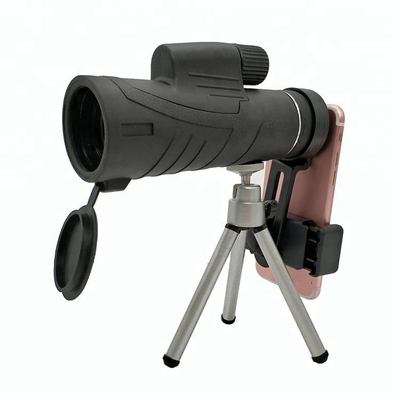 Poder más elevado monocular de la gama larga del telescopio 12x50 del teléfono celular de la prisma Bak4