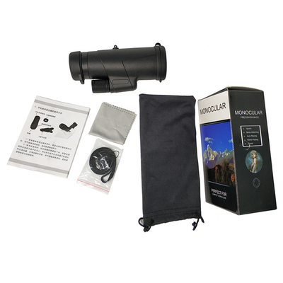 Telescopio monocular de la mejor alta definición impermeable monocular compacta 12x50