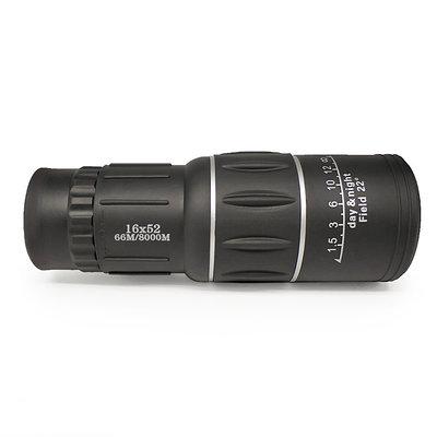 El enfoque que camina el telescopio monocular, la óptica dual monocular del foco 16x52 enfoca telescopio