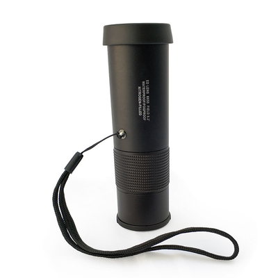 Telescopio monocular portátil 8x33 del teléfono móvil con el clip y el trípode