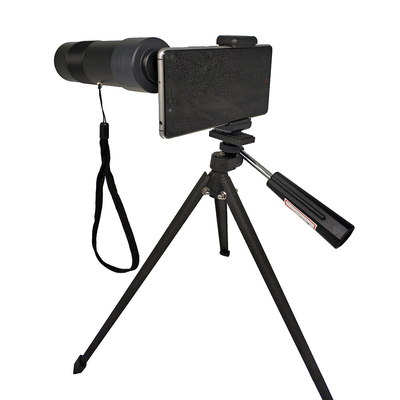 Telescopio monocular del teléfono celular del vidrio 8x33 del ED para caminar
