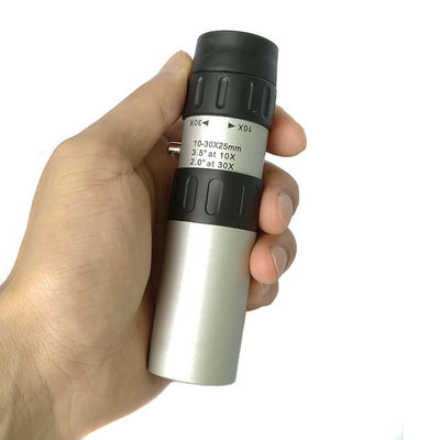 Ampliación monocular portátil del telescopio 10-30x25 del PDA alta