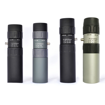 Zoom monocular del telescopio 10-30X25 HD del PDA universal