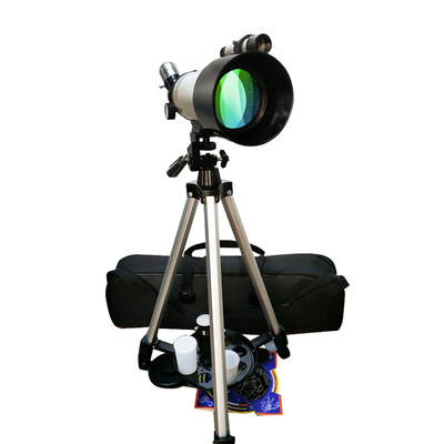 Telescopio astronómico negro Eyepice 70x400m m del refractor con Niza precios
