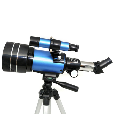 telescopio astronómico del refractor de 70m m HD con el trípode
