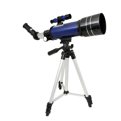 Telescopios del refractor de los principiantes 70m m de los niños para la astronomía con el adaptador del teléfono
