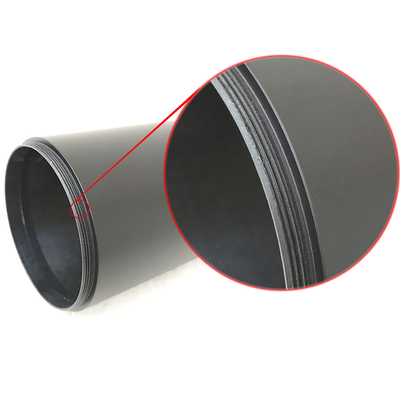 Matte Black Tripod Stand, sombrilla del alcance del rifle de la aleación de aluminio 56m m