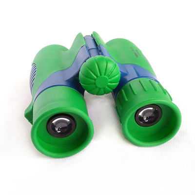 Los prismáticos de Mini Children del verde de FMC para la observación de pájaros aprendiendo
