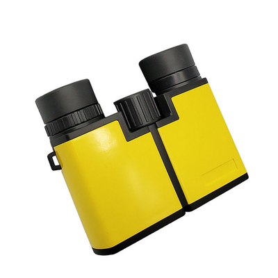 10x22 de alta resolución embroma a Toy Binoculars Bak 4 granangulares portátiles de la prisma
