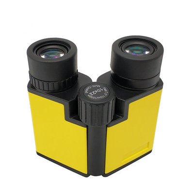 10x22 de alta resolución embroma a Toy Binoculars Bak 4 granangulares portátiles de la prisma
