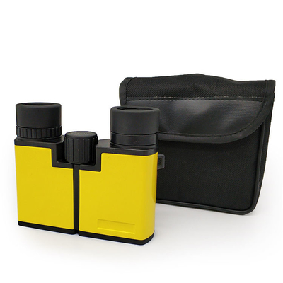 10x22 de alta resolución embroma a Toy Binoculars Bak 4 granangulares portátiles de la prisma