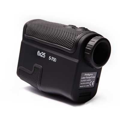 metro del telémetro 5-1000 del golf de 6x25 Digitaces con la batería de Pinsensor