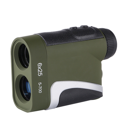 Pequeño telémetro del golf con la bolsa, buscador de distancia del laser de la pelota de golf 6x25