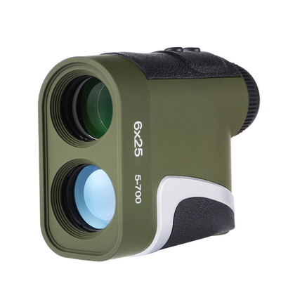 Pequeño telémetro del golf con la bolsa, buscador de distancia del laser de la pelota de golf 6x25