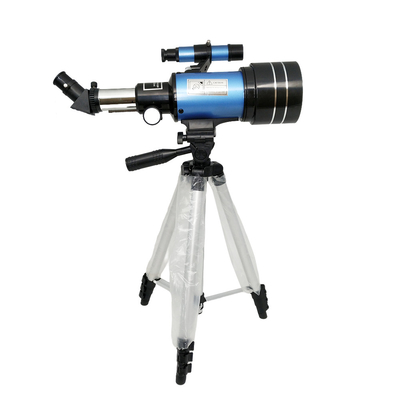 Telescopio astronómico del refractor de los principiantes 70m m con el trípode