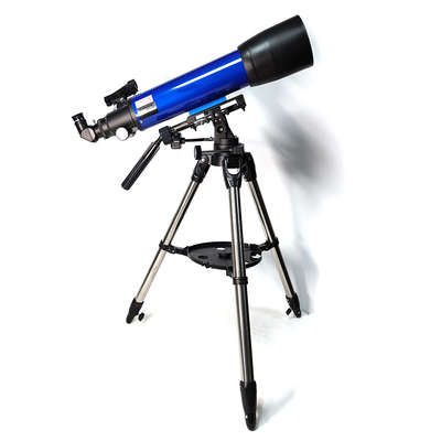 telescopio astronómico del refractor de 102x600m m, telescopios profesionales para la astronomía