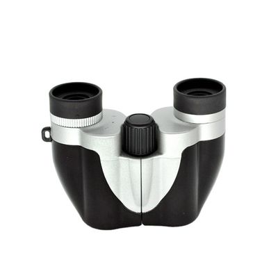Alta resolución Mini Compact Binoculars Shockproof óptico de los prismáticos 8x21