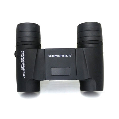Telescopio plegable portátil del acuerdo de Mini Binoculars 6X18 para los niños de los adultos