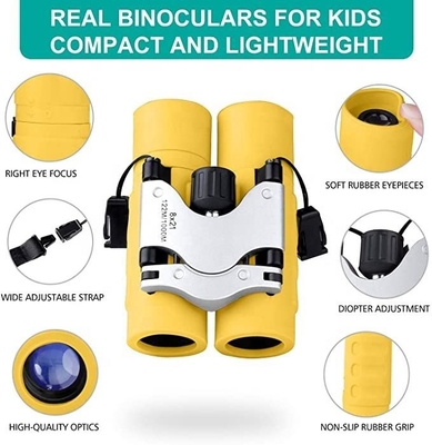 Prismáticos del telescopio de la muestra libre 8x21 para que niños exploren