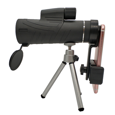 Telescopio al aire libre negro 12x50 de la alta gama para la caza