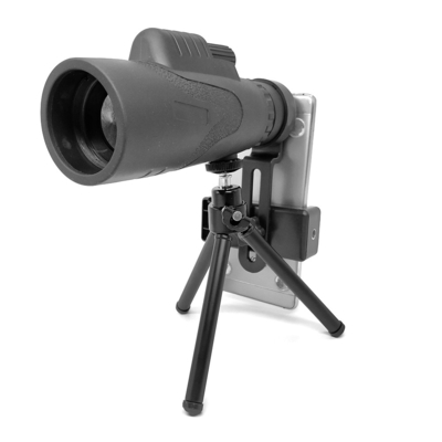 Telescopio 12x50 monocular para la observación de pájaros móvil de la fauna cazando acampar